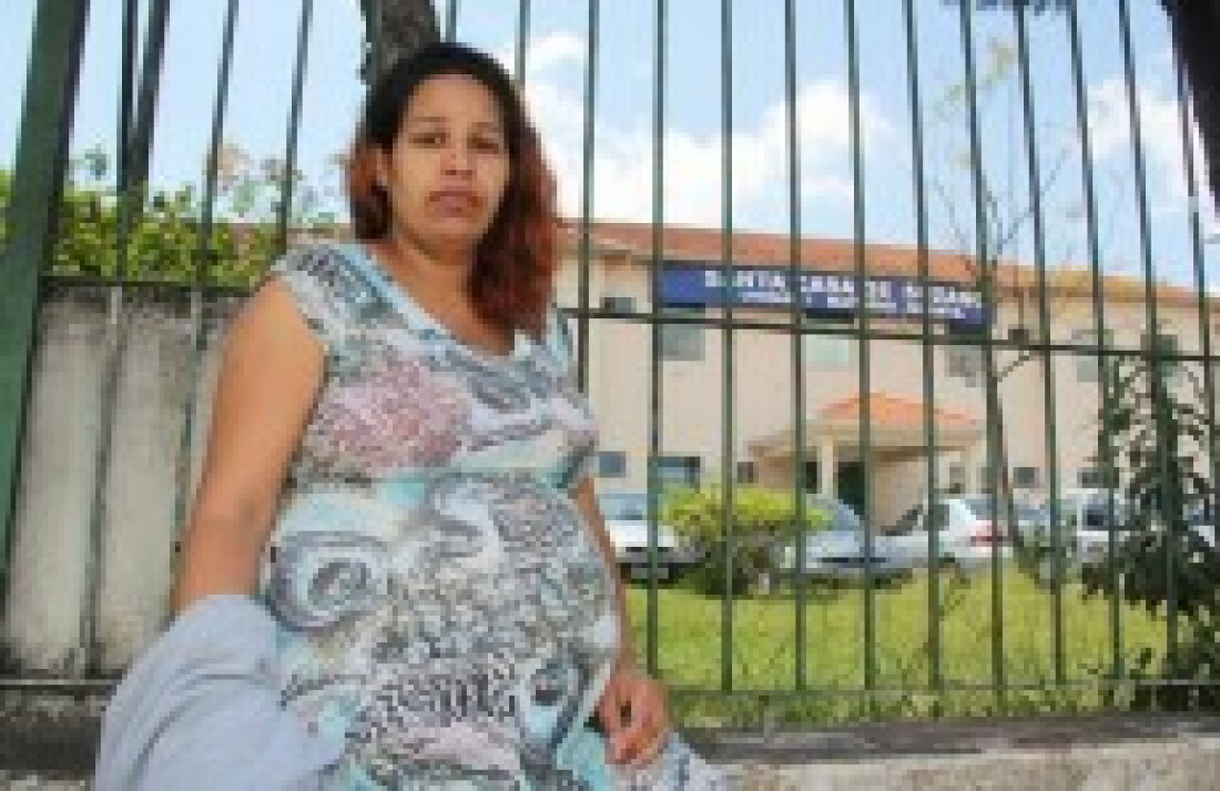 Gestante faz verdadeira 'peregrinação'