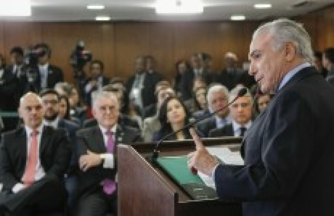 Temer diz que PEC dos gastos públicos gera credibilidade