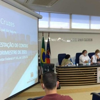 Saúde faz prestação de contas do primeiro quadrimestre