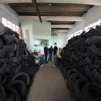 Ecoponto Boa Vista recebe 4 mil pneus todos os meses