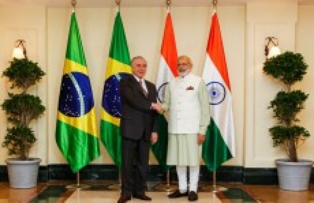 Brasil e Índia facilitam mercados