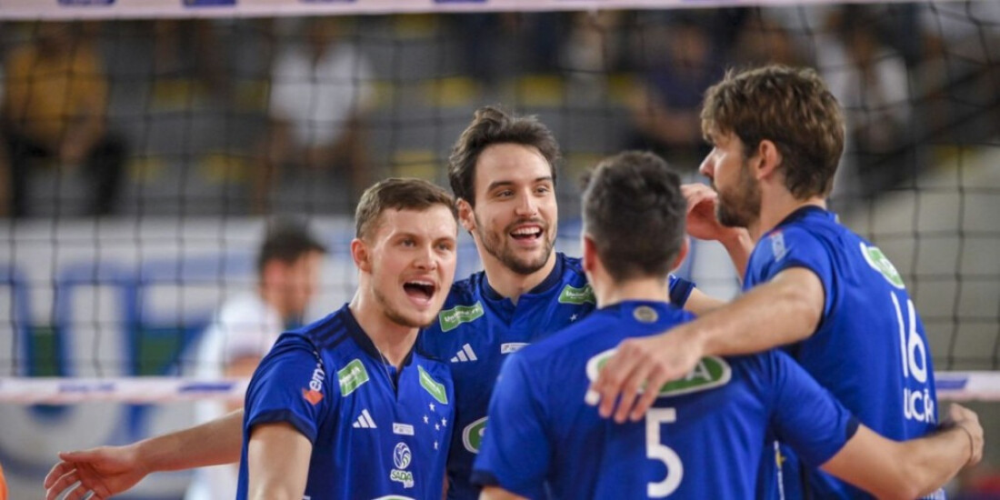 Com pódio 100% mineiro, Cruzeiro conquista sul-americano de vôlei