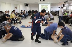 Servidores fazem treino de primeiros socorros