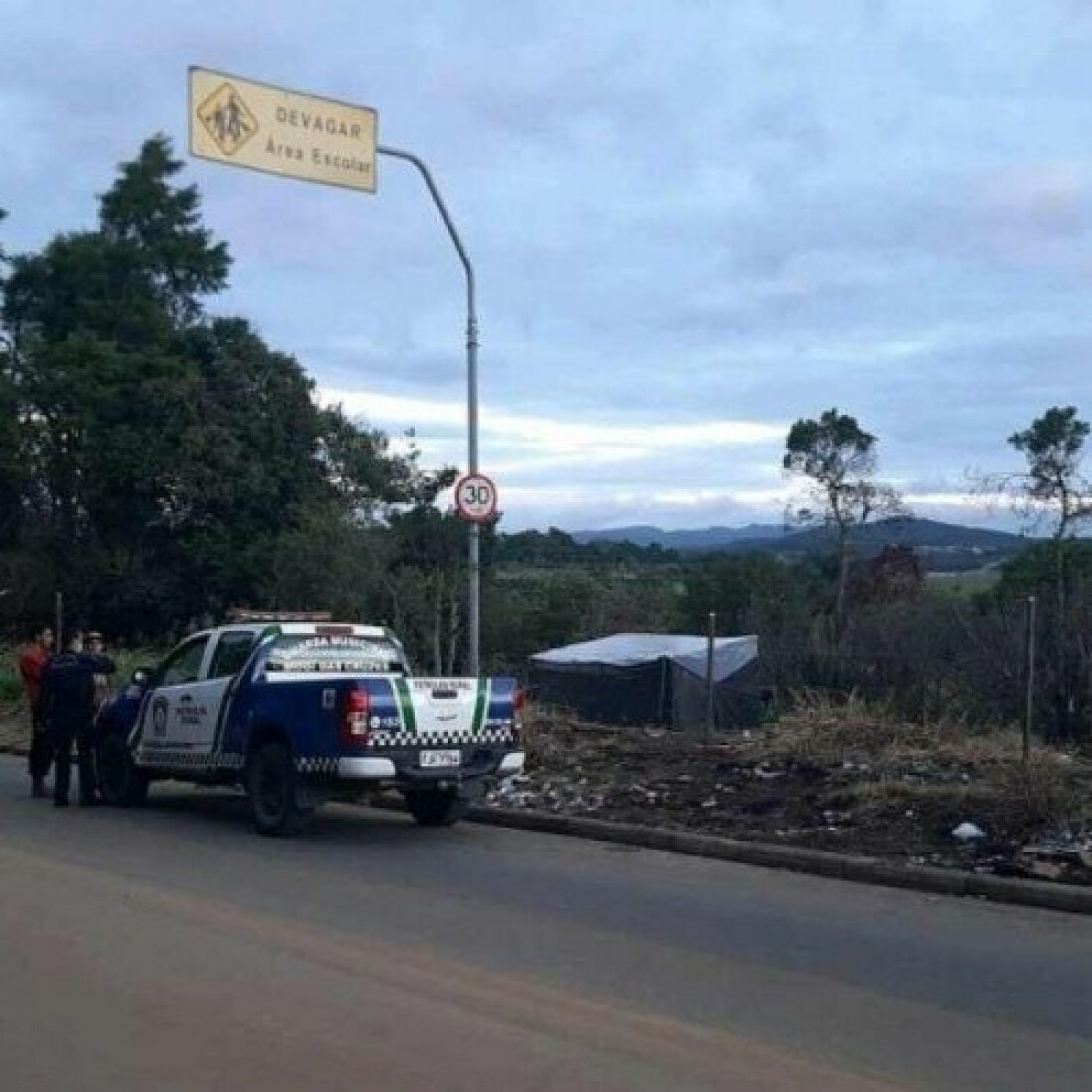 Patrulha Rural da GCM flagra suspeita de ocupação irregular