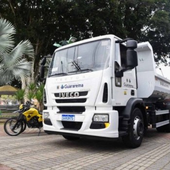 Guararema recebe motos e caminhão de convênio