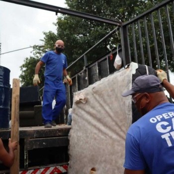Cata-Treco vai percorrer 15 bairros até terça-feira