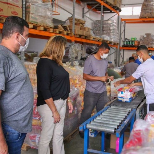 Poá começa a distribuir os kits de alimentação
