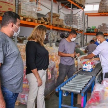 Poá começa a distribuir os kits de alimentação
