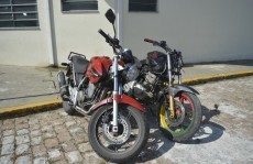Motos são apreendidas pela Rocam