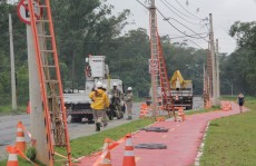 Equipes da EDP Bandeirante fazem trabalhos de melhorias na rede:
