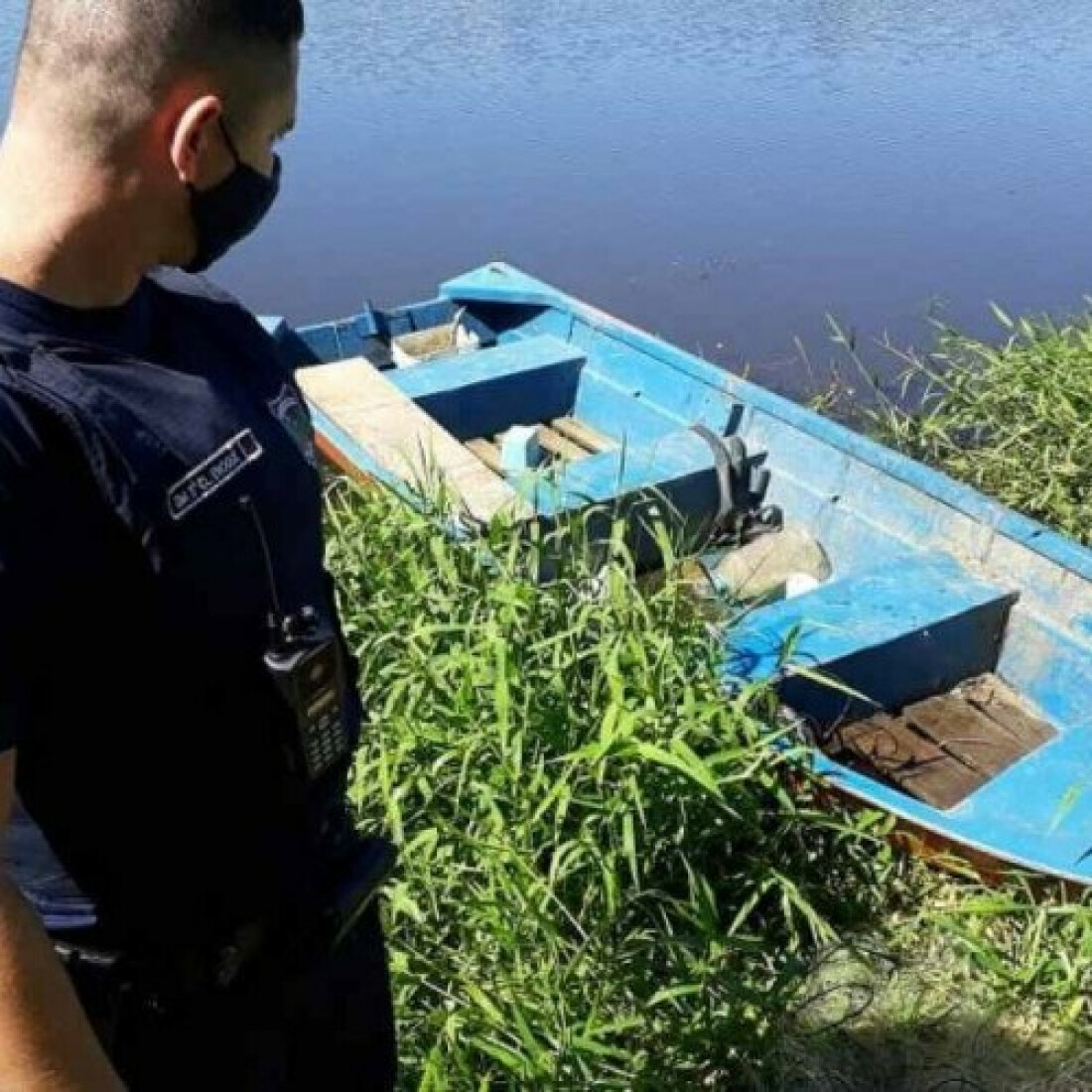 guardas apreendem redes de pesca