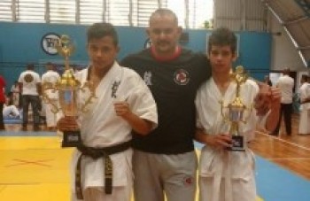 Mogi garante dois pódios no Campeonato Brasileiro de Karatê: