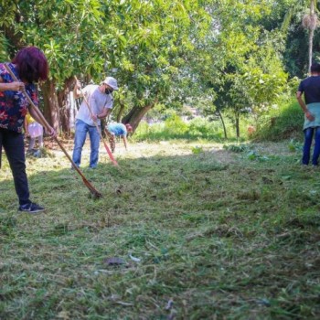 Nova Poá recebe mutirão de limpeza desde sábado