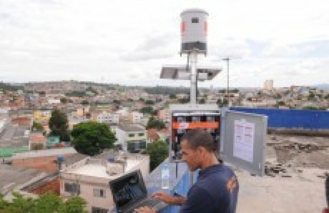 Pluviômetros ajudarão no monitoramento de chuvas