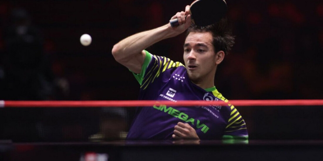 Calderano vence 3ª seguida e vai às quartas de Grand Smash Singapura