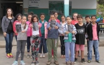 Jornal e Cordel conduzem projeto especial em escola de Biritiba Mirim