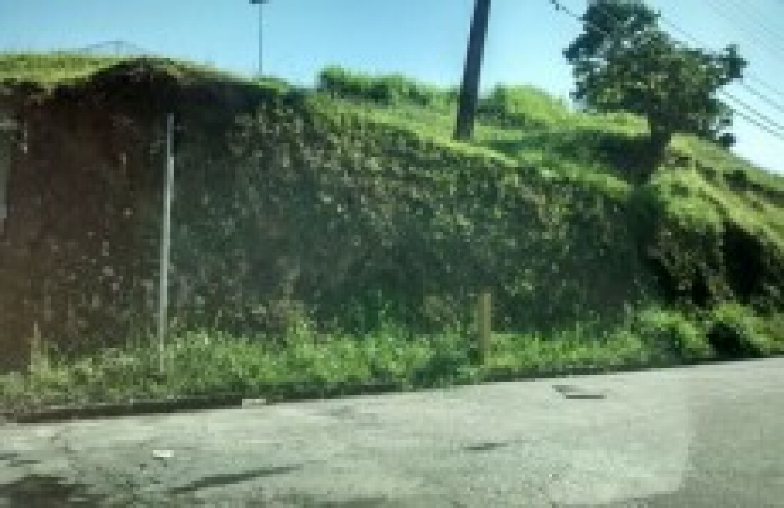 Ponto de descarte de entulho recebe limpeza: