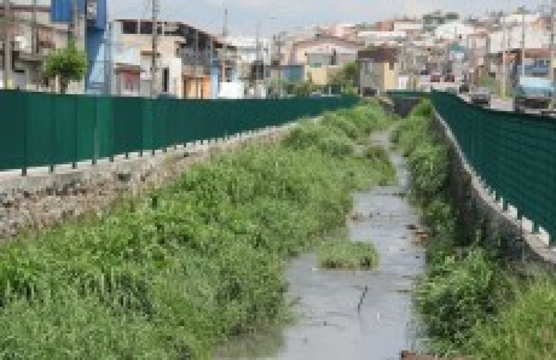 Mato alto e lixo no Córrego do Gregório preocupa moradores