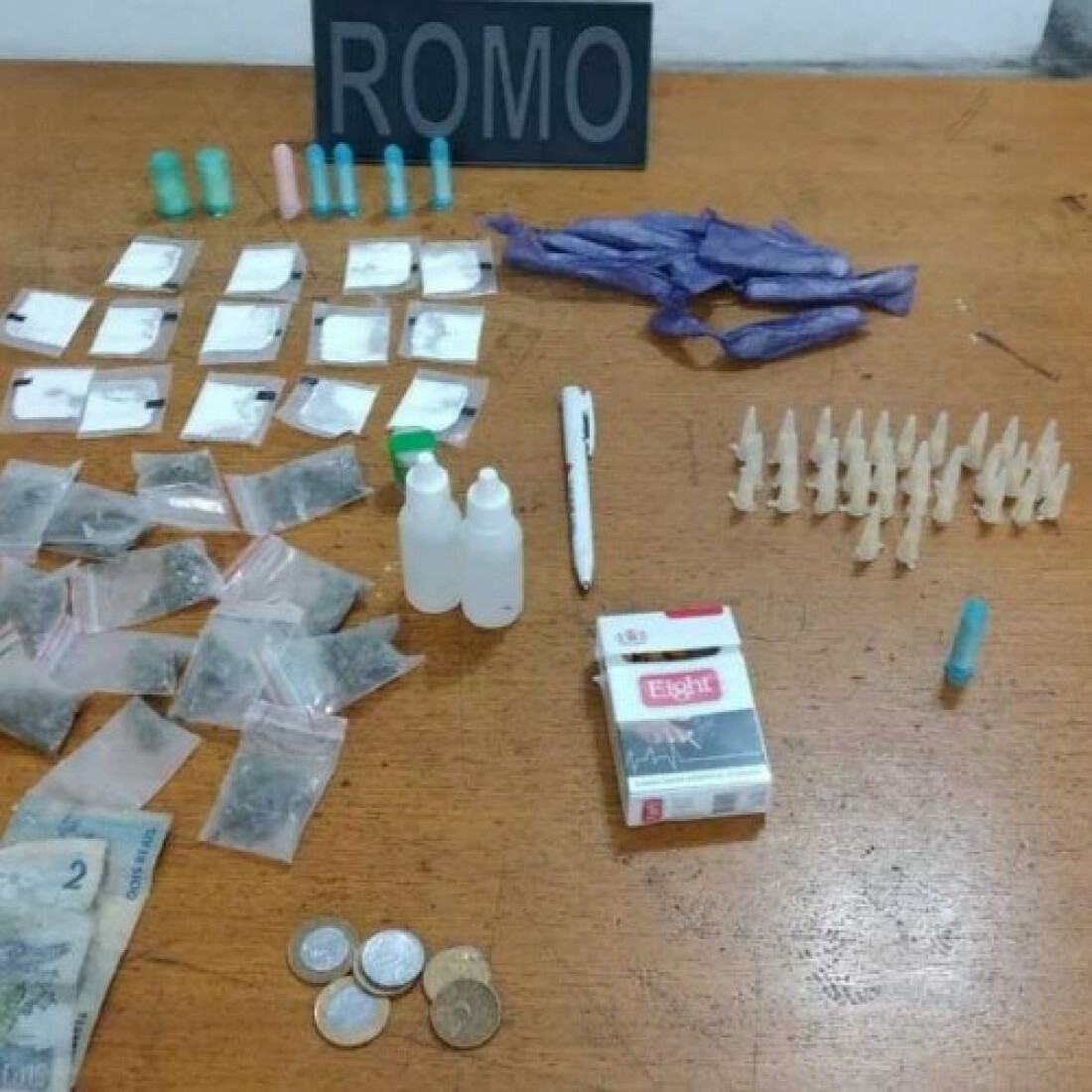 Drogas são apreendidas no Parque Alvorada