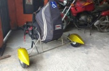 Depois de um grave acidente o céu é o limite para cadeirante