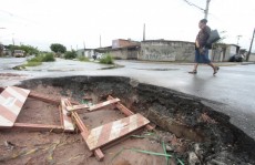Buracos do Semae são alvos de reclamações