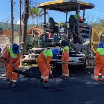 Recanto São José segue com trabalhos de pavimentação