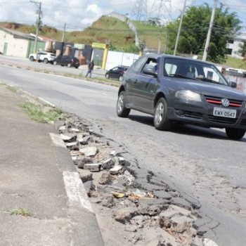 Prefeitura estuda reparo da Miguel Gemma junto ao DER