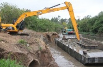 Desassoreamento terminará em 2017