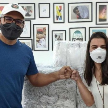 Fundo Social de Mogi recebe doação de 14 mil máscaras
