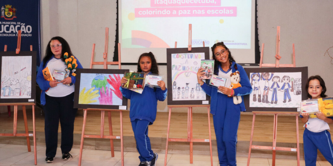 Itaquá premia desenhos que vão ilustrar material escolar