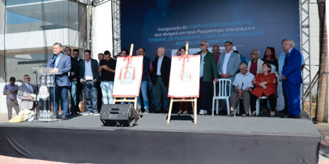 Novo complexo de serviços e terminal de transporte é inaugurado