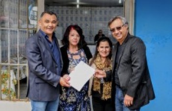 Entidade recebe termo de colaboração em Ferraz