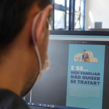Uso abusivo de álcool e drogas é tema de campanha digital