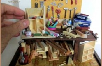 Exposição destaca a arte em miniatura no Casarão do Chá