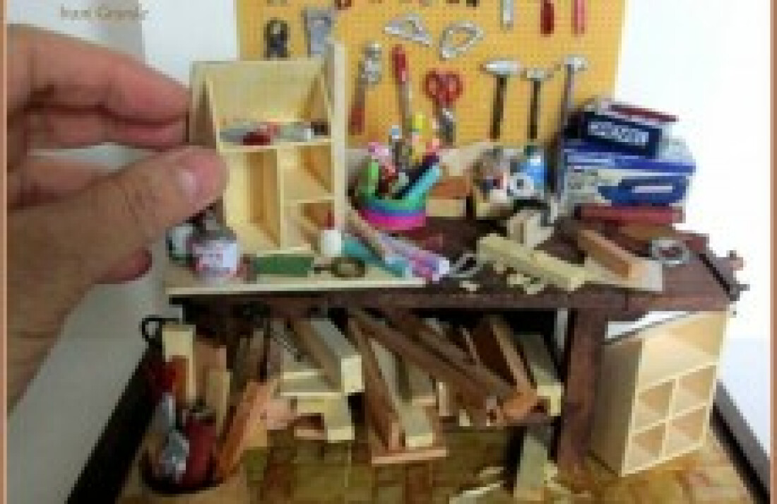 Exposição destaca a arte em miniatura no Casarão do Chá