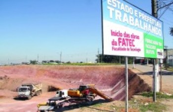 Terraplanagem de área terminará em 15 dias