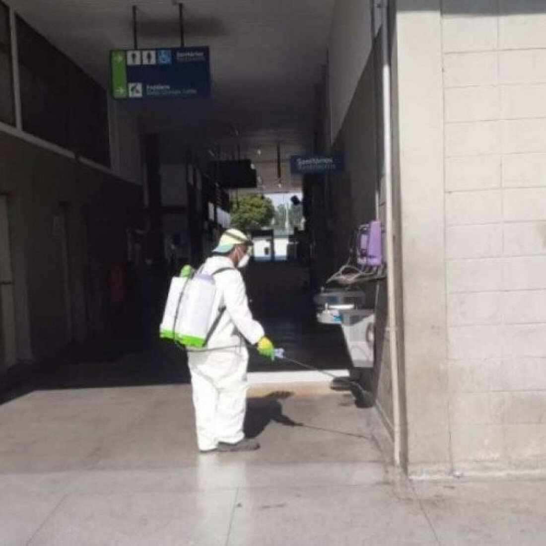 Prefeitura realiza pulverização de espaços públicos da região