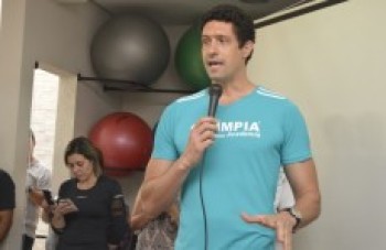 Gustavo Borges visita Olímpía Academia: