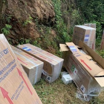 Nove respiradores roubados são encontrados em Ferraz