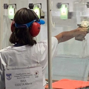 Tiro Esportivo: pentatleta Maria Costa se garante no Pan Júnior