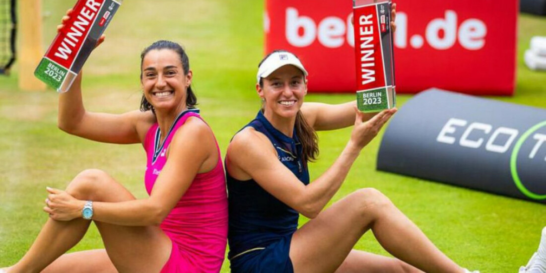 Luisa Stefani fatura título de duplas femininas do WTA 500 de Berlim