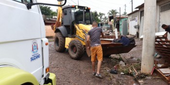 Suzano faz ações em regiões afetadas pelas chuvas de sexta