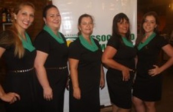 Almoço de negócios das empreendedoras