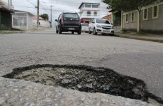 Buraco traz risco aos motoristas