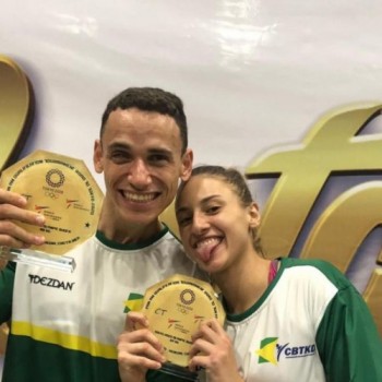Taekwondo: na volta dos eventos, brasileiros ganham medalhas na Europa