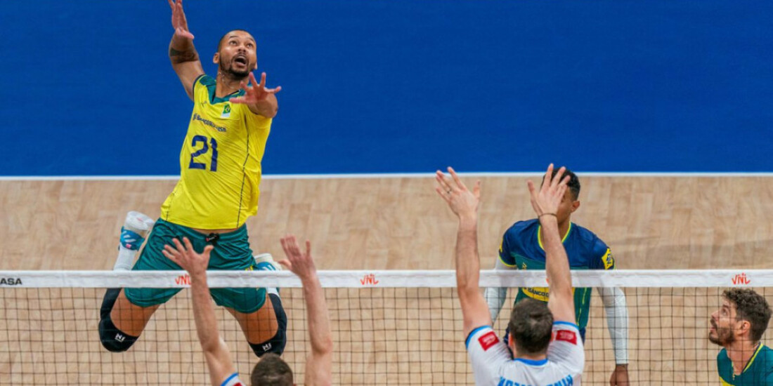 Liga das Nações: Brasil retoma caminho das vitórias contra a Eslovênia