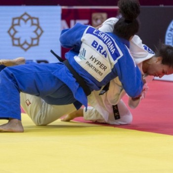 Judô brasileiro bate outra vez na trave no Grand Slam de Tashkent