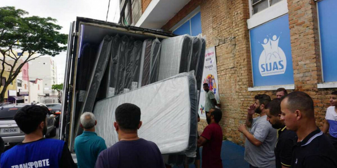 Suzano arrecada mais de duas toneladas de alimentos