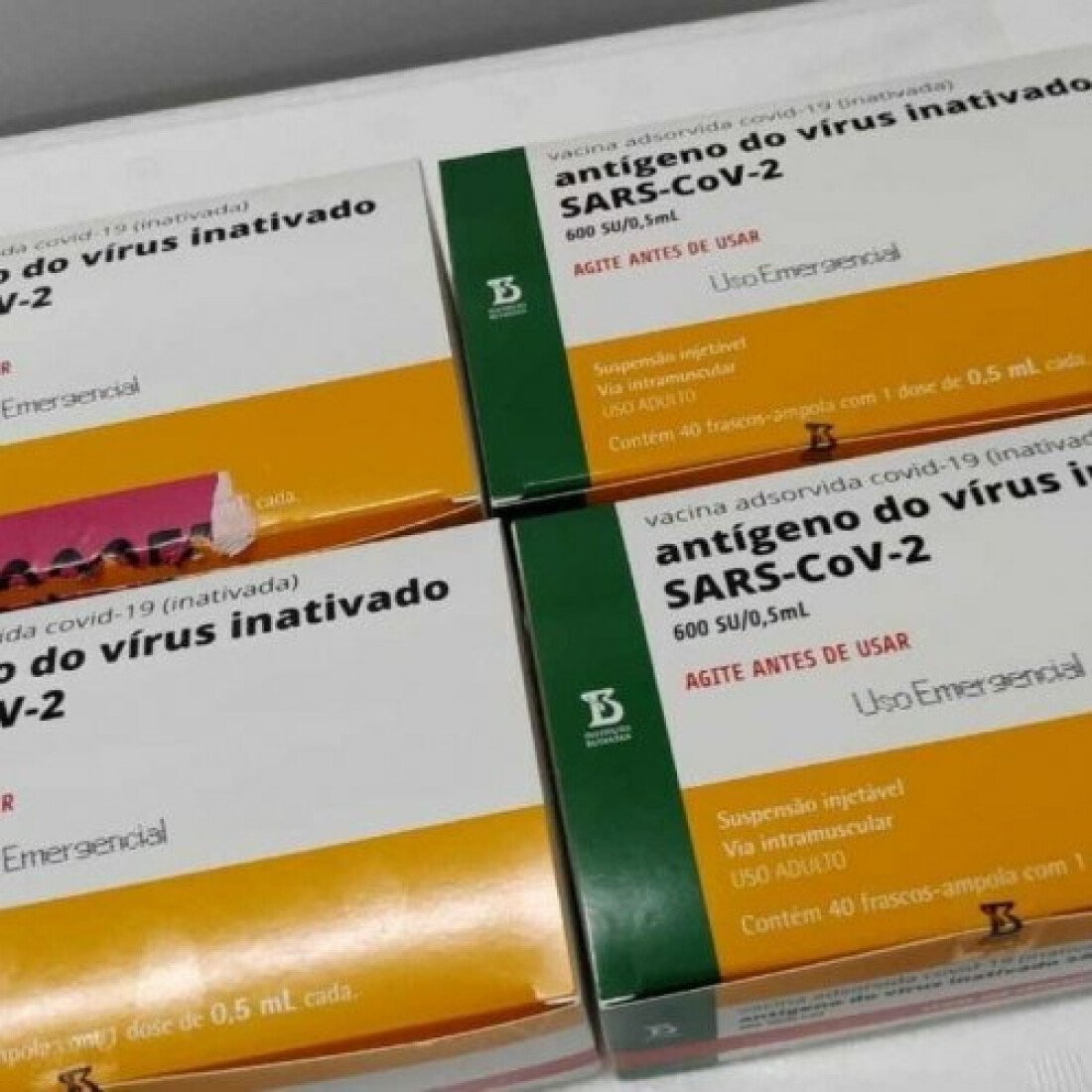 Região recebe novo lote com 14.300 doses de CoronaVac