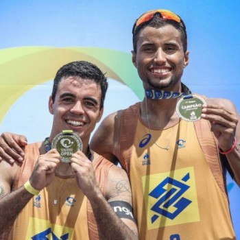Vôlei de praia: Guto e Arthur Mariano vencem etapa do Brasileiro